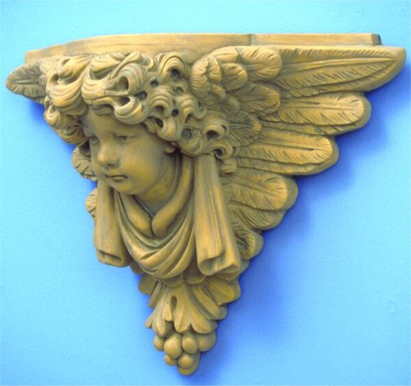 Cherub Angel Bracket - Victorian Style - Made in the USA